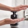 Joseph Joseph Presto Stainless-Steel Hygienic Easy-Push Soap Dispenser with Wide Pump, White(Gray)