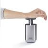 Joseph Joseph Presto Stainless-Steel Hygienic Easy-Push Soap Dispenser with Wide Pump, White(Stainless Steel)