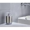 Joseph Joseph Presto Stainless-Steel Hygienic Easy-Push Soap Dispenser with Wide Pump, White(White)