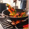 Joseph Joseph Space 12.5″” Nonstick Wok with Lid & Folding Handle, Space Saving Stir-fry Pan, Ceramic Coating, Induction & Oven Safe(12.5”)