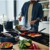 Joseph Joseph Space 12.5″” Nonstick Wok with Lid & Folding Handle, Space Saving Stir-fry Pan, Ceramic Coating, Induction & Oven Safe(12.5”)