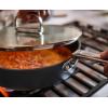 Joseph Joseph Space 12.5″” Nonstick Wok with Lid & Folding Handle, Space Saving Stir-fry Pan, Ceramic Coating, Induction & Oven Safe(3.8qt)