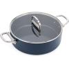 Joseph Joseph Space 12.5″” Nonstick Wok with Lid & Folding Handle, Space Saving Stir-fry Pan, Ceramic Coating, Induction & Oven Safe(5qt)