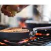 Joseph Joseph Space 12.5″” Nonstick Wok with Lid & Folding Handle, Space Saving Stir-fry Pan, Ceramic Coating, Induction & Oven Safe(9.5”)