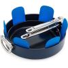 Joseph Joseph Space 3-Piece Felt pan Protector Set, Anti-Scratch Pot dividers, Stacking pan Protectors – Midnight Blue