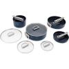Joseph Joseph Space 6-Piece Nonstick Sauce Pan Set with Lids, Nesting Design, Ceramic Coating, Induction & Oven Safe(10pc)