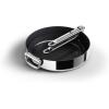 Joseph Joseph Space Steel 2-Piece Nonstick Stainless-Steel Frying Pan Skillet Set, Nesting with Folding Handles, Induction & Oven Safe(2pc)
