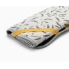 Joseph Joseph Swift Folding Ironing Mat with Silicone Iron Rest, Heat and Steam Resistant, Non-Slip Ironing Pad, Compact Storage, 35.4 x 18.5 in, Peach Blossom(Ecru Scatter)