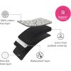Joseph Joseph Swift Folding Ironing Mat with Silicone Iron Rest, Heat and Steam Resistant, Non-Slip Ironing Pad, Compact Storage, 35.4 x 18.5 in, Peach Blossom(Ecru Scatter)
