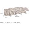 Joseph Joseph Swift Folding Ironing Mat with Silicone Iron Rest, Heat and Steam Resistant, Non-Slip Ironing Pad, Compact Storage, 35.4 x 18.5 in, Peach Blossom(Ecru Scatter)
