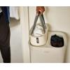 Joseph Joseph Tota Trio 90 liter/23.8 gallon Laundry Hamper Separation Basket with lid, 3 Removable Washing Bags with Handles- Ecru(Ecru)