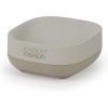Joseph Joseph 70511 Slim Compact Soap Dish with Drain, Gray, 7.1 x 3.6 x 8.4 cm(Ecru)