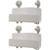 Joseph Joseph EasyStore Corner Shower Caddy, 2 Pack (no Mirror), White(2 pack)
