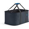 Joseph Joseph Hold-All Max Collapsible 55L/14.5 Gallon Washing Laundry Basket Bag, Durable Fabric, Moisture Resistant, Grey(Black)