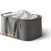 Joseph Joseph Hold-All Max Collapsible 55L/14.5 Gallon Washing Laundry Basket Bag, Durable Fabric, Moisture Resistant, Grey(Grey)