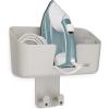 Joseph Joseph IronHub Wall mounted Iron Holder and Jug Storage Organizer with Adjustable Ironing Board Hanger, and Heat-Resistant Iron Pad