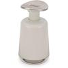 Joseph Joseph Presto Stainless-Steel Hygienic Easy-Push Soap Dispenser with Wide Pump, White(Stone/Sage)