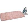 Joseph Joseph Swift Folding Ironing Mat with Silicone Iron Rest, Heat and Steam Resistant, Non-Slip Ironing Pad, Compact Storage, 35.4 x 18.5 in, Peach Blossom(Peach Blossom)