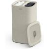 Joseph Joseph Tota Trio 90 liter/23.8 gallon Laundry Hamper Separation Basket with lid, 3 Removable Washing Bags with Handles- Ecru(Ecru)