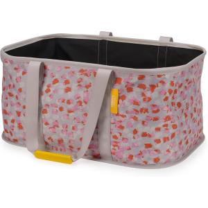 Joseph Joseph Hold-All – Collapsible 35L Washing Laundry Basket Bag, Durable Fabric, Moisture Resistant, Peach Blossom