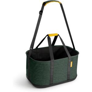 Joseph Joseph Hold-All Max Collapsible 55L/14.5 Gallon Washing Laundry Basket Bag, Durable Fabric, Moisture Resistant, Grey(Green)