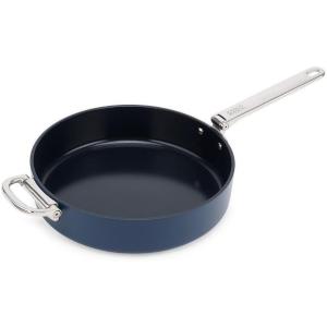 Joseph Joseph Space 12.5″” Nonstick Wok with Lid & Folding Handle, Space Saving Stir-fry Pan, Ceramic Coating, Induction & Oven Safe(11”)