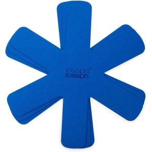 Joseph Joseph Space 3-Piece Felt pan Protector Set, Anti-Scratch Pot dividers, Stacking pan Protectors – Midnight Blue