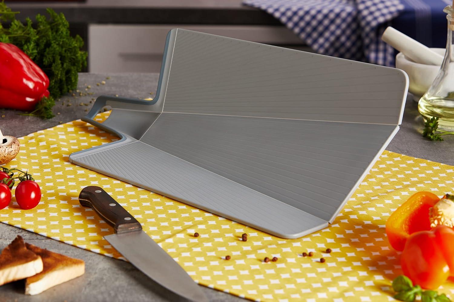image:imageJoseph Joseph Chop2Pot Foldable Bamboo Cutting Board LargePale Blue