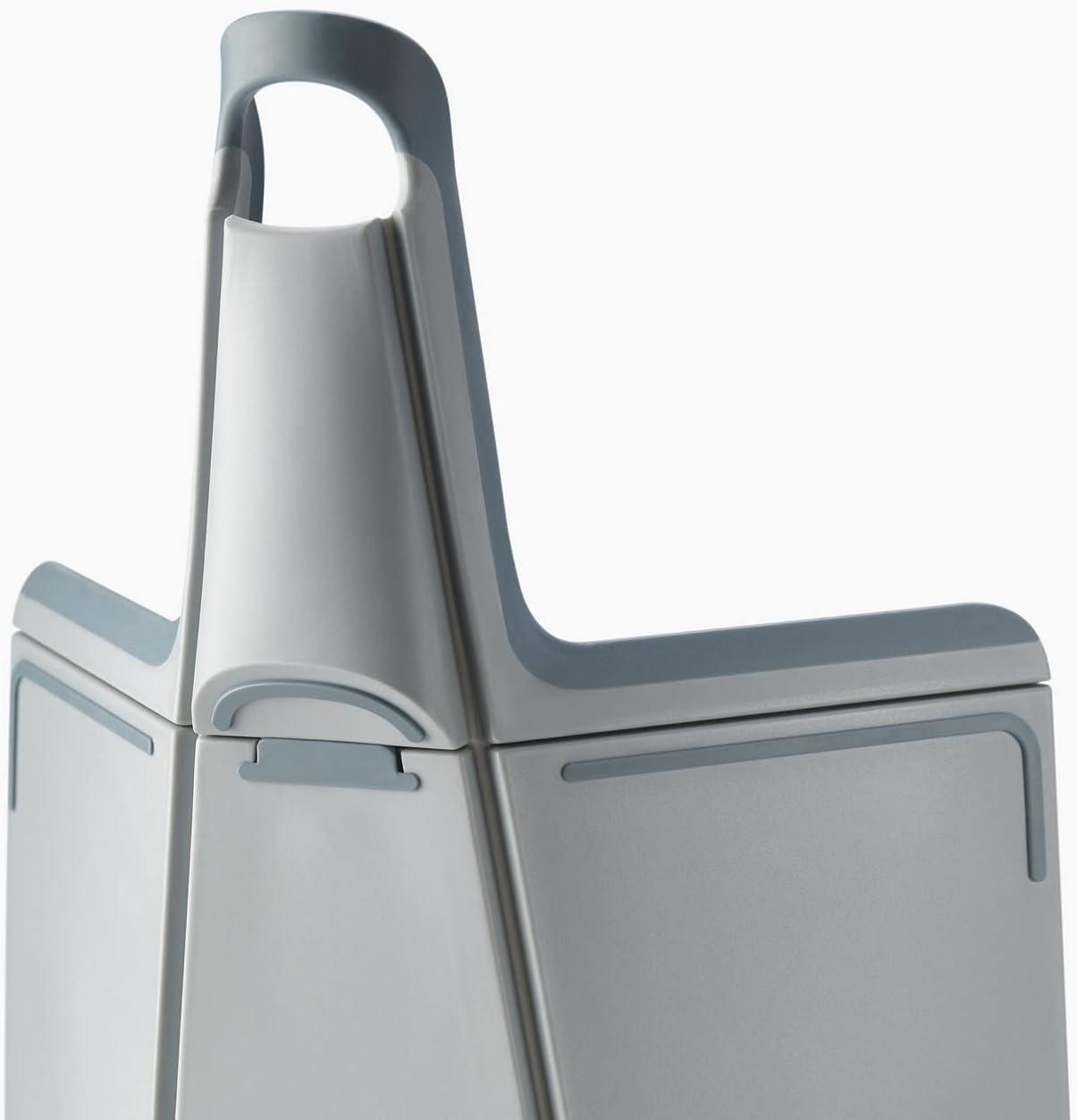 image:imageJoseph Joseph Chop2Pot Plus Folding Cutting Board EasyGrip Handle Regular BlackPale Blue