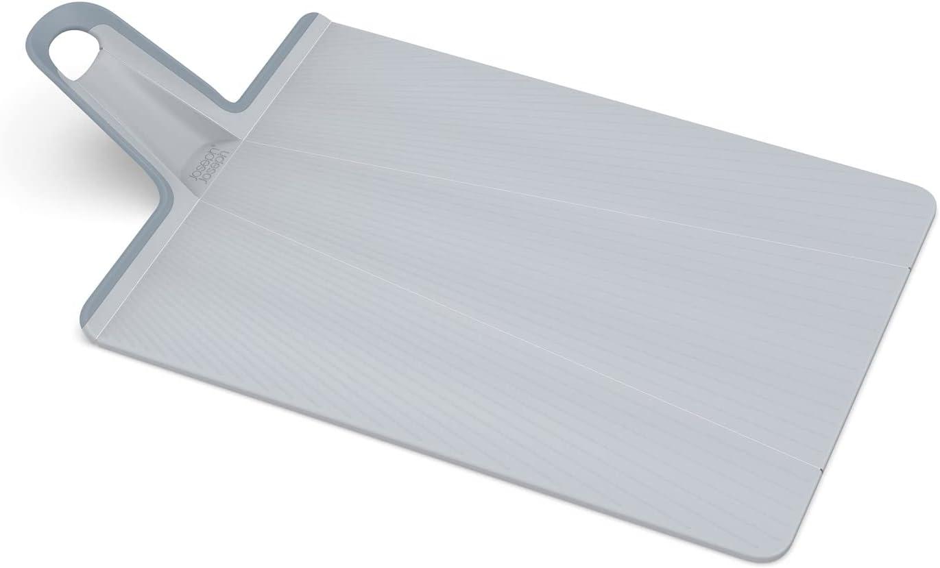 image:imageJoseph Joseph Chop2Pot Plus Folding Cutting Board EasyGrip Handle Regular BlackPale Blue