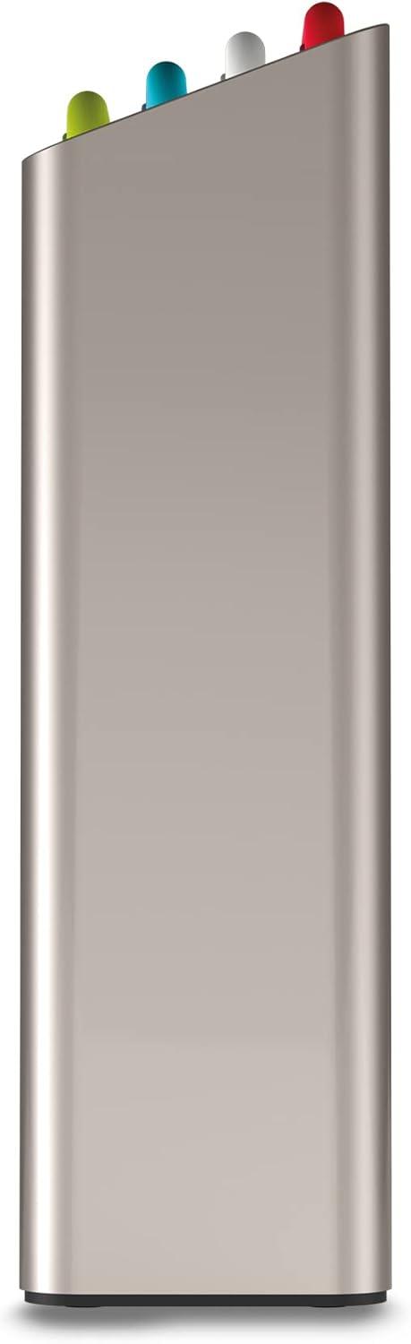 image:imageJoseph Joseph Folio Slim 3piece Undershelf Kitchen Cutting Board Set Cupboard storage fits shelves up to 08 thick Large 142 wideMulticolourSilver