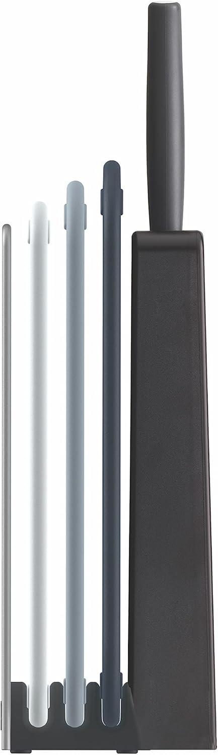 image:imageJoseph Joseph Nest Large 3Piece Color coded Cutting Board Set with Storage Stand Large GreyGray