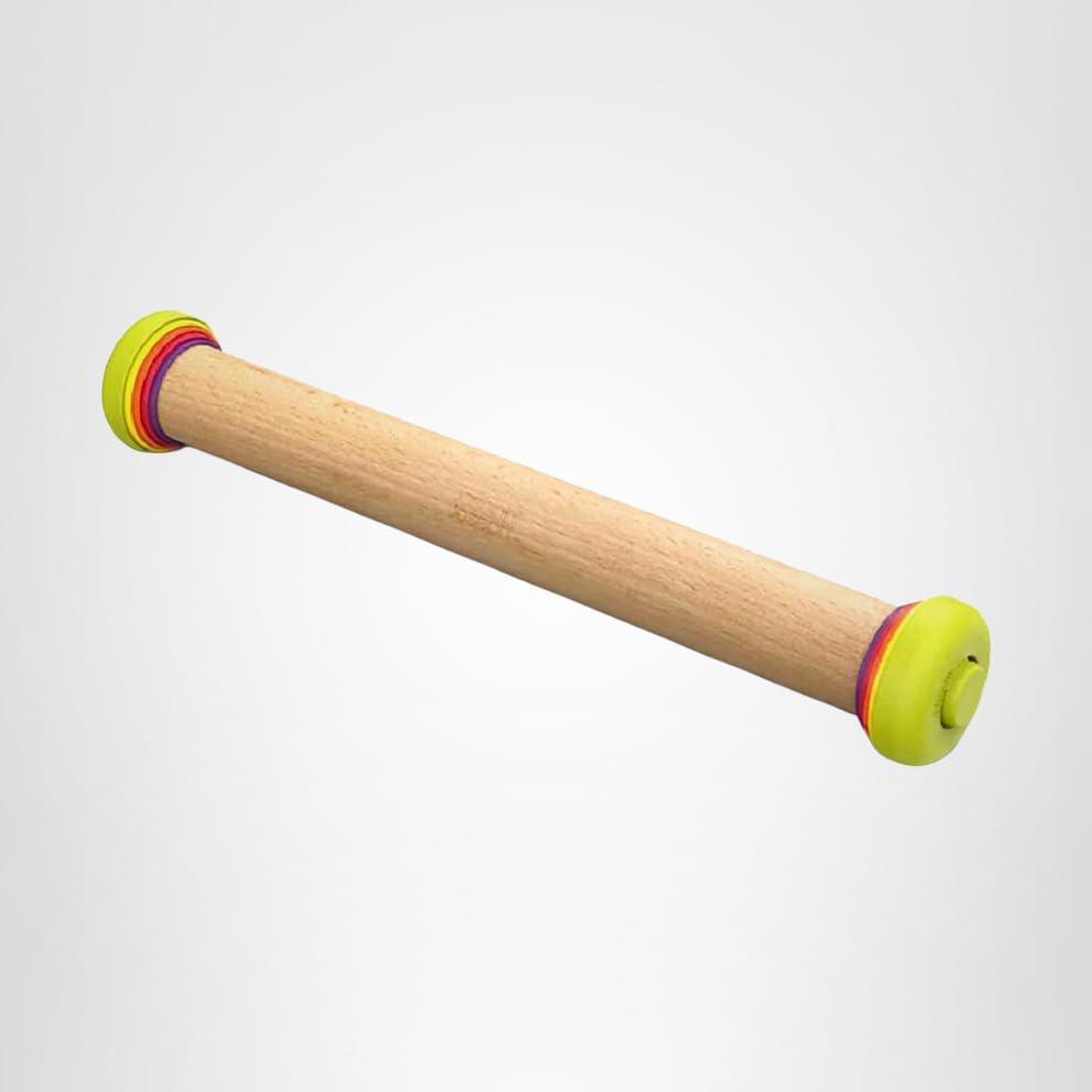 image:imageJoseph Joseph PrecisionPin Rolling Pin with adjustable pastry thickness Baking and dough rollers Beech Wood MulticolorMulticolour