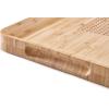 Joseph Joseph Cut & Carve Bamboo Cutting Board with Food Grip and Angled Surface Yellow Large