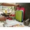 Joseph Joseph Duo Icon 4-piece colour coded Cutting Board Set with Storage Stand, Multicolour