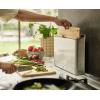 Joseph Joseph Folio Premium 3-Piece Bamboo Cutting Board Set, Stainless Steel Slimline Case for Organized Kitchen Storage(Bamboo)