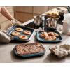 Joseph Joseph Nest™ Bake Large Non-Stick Baking Sheet Pan, Carbon Steel, Stackable, Space-Saving Design, 10-Year Guarantee, 16.1” x 11.8”(Large)