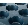 Joseph Joseph Nest™ Bake Set of 2 Non-Stick Round Cake Pan, 9in & 7.8in, Carbon Steel, Easy-Pull Handles, Stackable, Space-Saving Design, 10-Year Guarantee(Muffin)