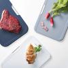 Joseph Joseph Nest Large 3-Piece Color coded Cutting Board Set with Storage Stand, Large – Grey(Gray)