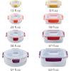 Joseph Joseph Nest Lock, 10 Piece Plastic Food Storage Container set with lids, Leak Proof, Airtight, Space Saving, Kitchen Storage, BPA free – Sage Green(Multicolor)