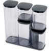 Joseph Joseph Podium 5-piece storage container set – Editions (Sky),Blue(Grey)