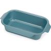 Joseph Joseph Nest™ Bake Set of 2 Non-Stick Round Cake Pan, 9in & 7.8in, Carbon Steel, Easy-Pull Handles, Stackable, Space-Saving Design, 10-Year Guarantee(Loaf)