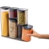 Joseph Joseph Podium 5-piece storage container set – Editions (Sky),Blue(Grey)