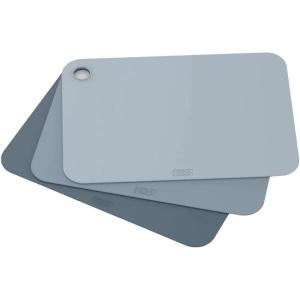 Joseph Joseph Pop Chopping Mats, Set of 3, Sky, Blue