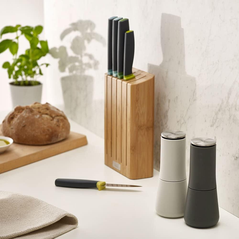 image:imageJoseph Joseph 20190 Milltop Wood Nonspill Kitchen Pepper Mill WoodGray