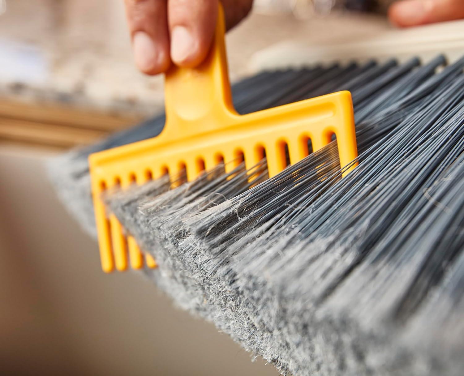 image:imageJoseph Joseph CleanTech WallMounted Indoor Dustpan amp Brush Set with DustShield Compact Clean Storage Handheld BroomBroom