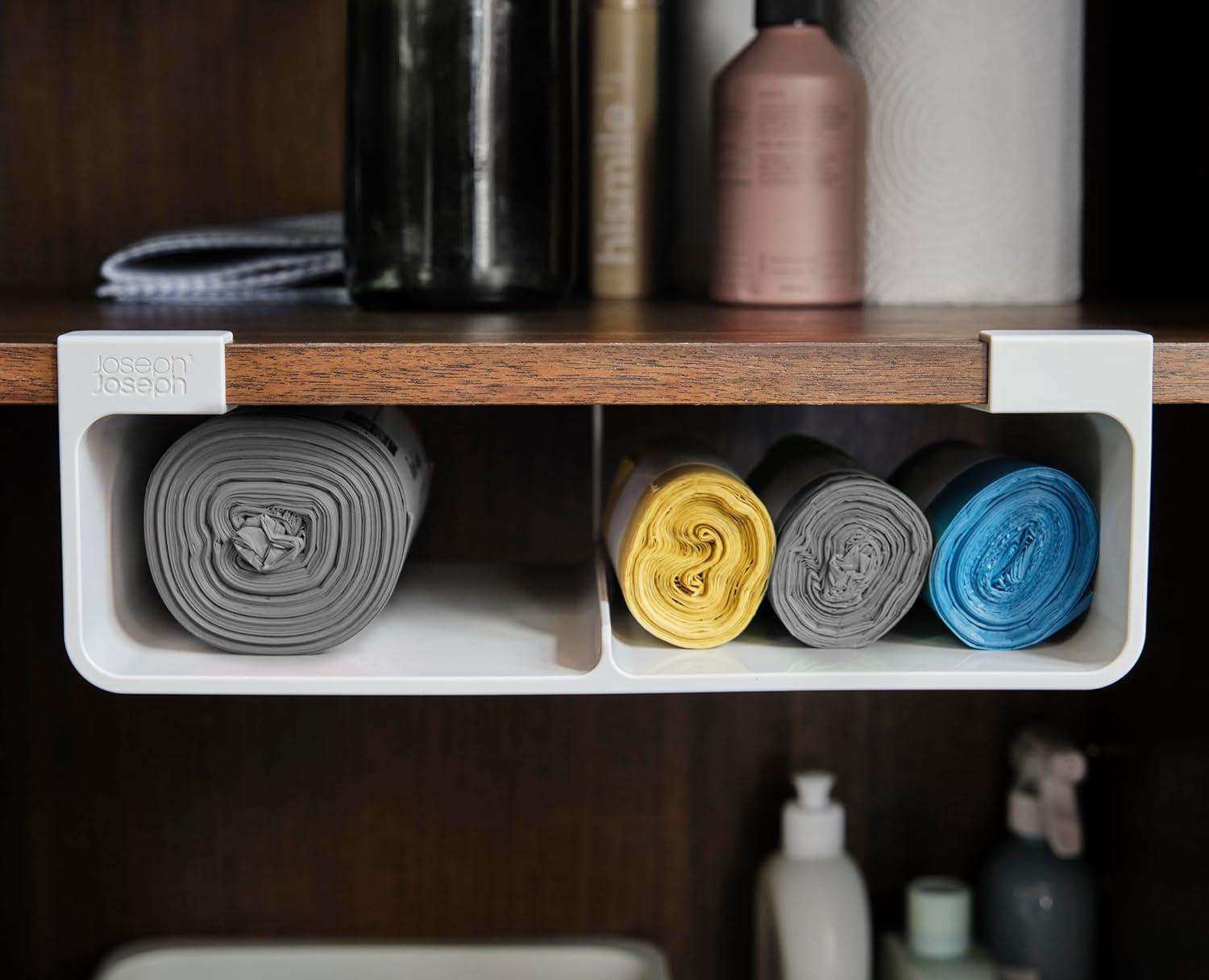 image:imageJoseph Joseph CupboardStore Large UnderShelf Film Foil and Bag Organizer SpaceSaving Kitchen Storage Made from Recycled PlasticLarge