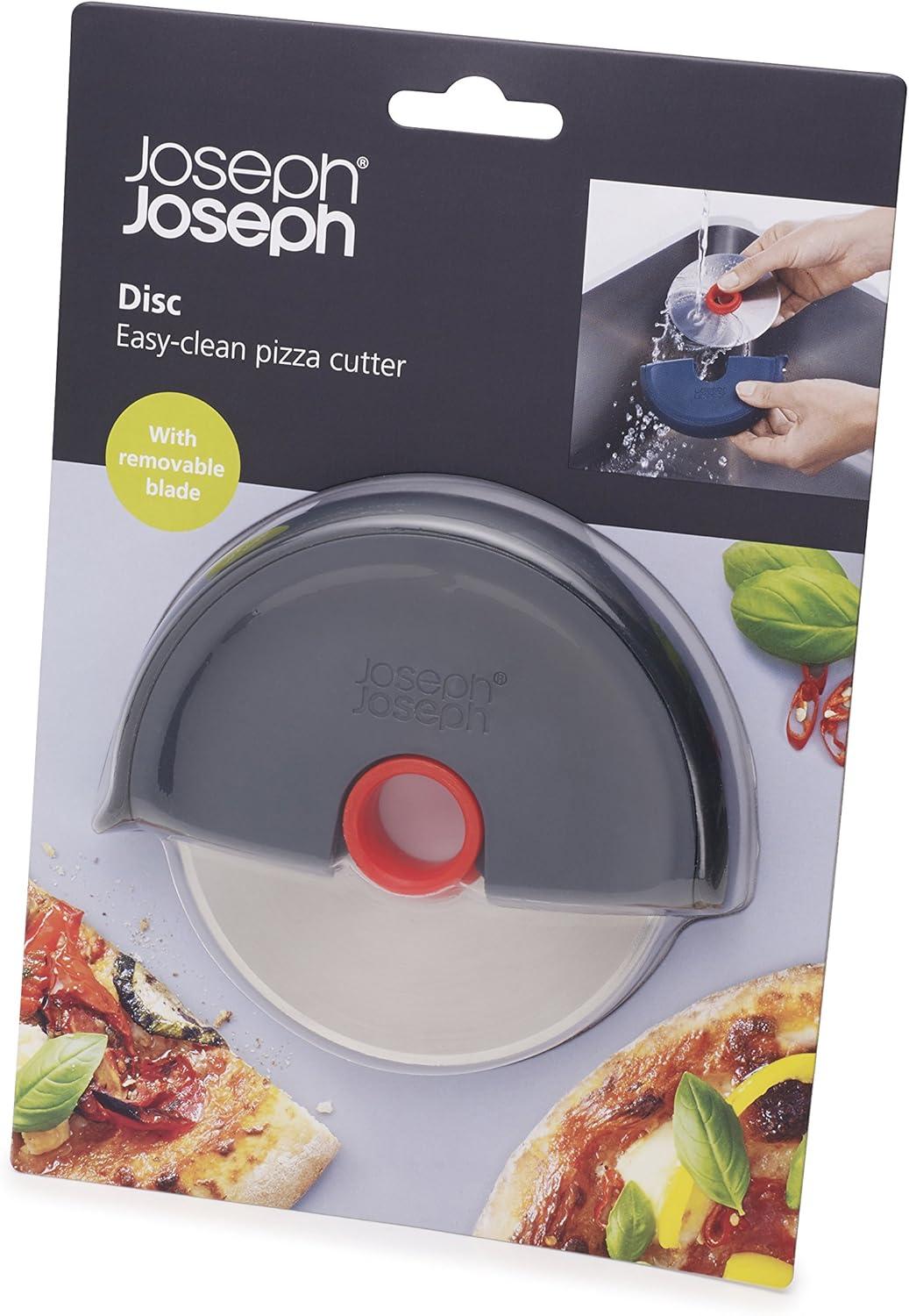 image:imageJoseph Joseph Disc EasyClean Pizza Wheel GreyRed