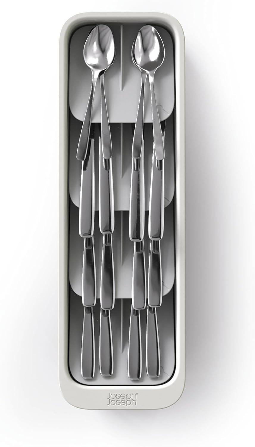 image:imageJoseph Joseph DrawerStore Expanding Utensil and Gadget Organizer Expandable Tray for Kitchen Drawer Recycled PlasticFlatware Organizer