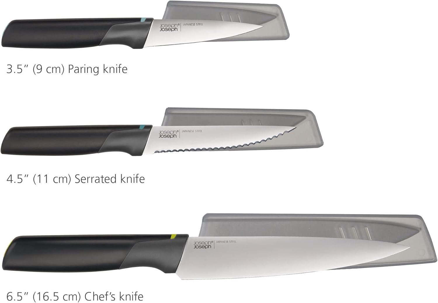 image:imageJoseph Joseph Duo 3piece Knife Set